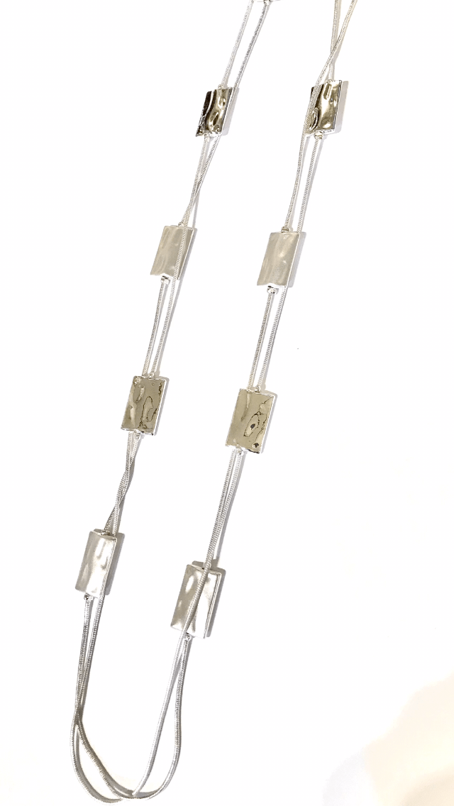 Long Rectangular Necklace - The Nancy Smillie Shop - Art, Jewellery & Designer Gifts Glasgow
