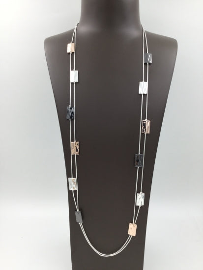 Long Rectangular Necklace - The Nancy Smillie Shop - Art, Jewellery & Designer Gifts Glasgow