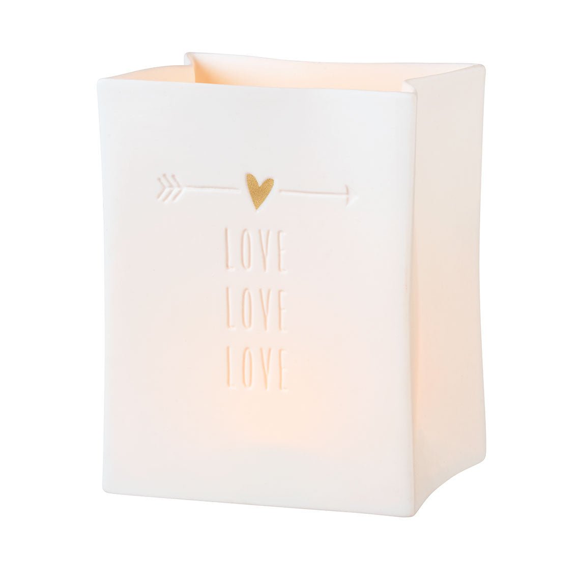 Love Porcelain Lantern - The Nancy Smillie Shop - Art, Jewellery & Designer Gifts Glasgow