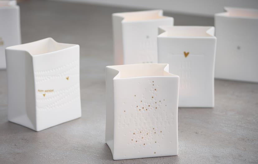 Love Porcelain Lantern - The Nancy Smillie Shop - Art, Jewellery & Designer Gifts Glasgow