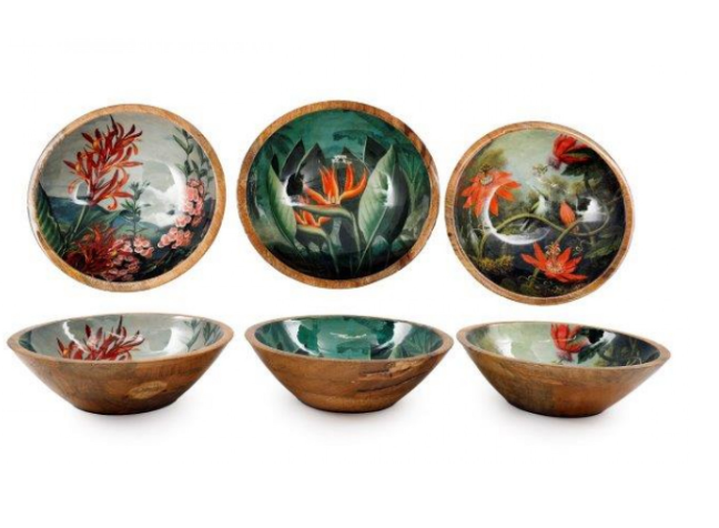 Madagascar Enamel Bowl 25cm - All House & Home - Scotland