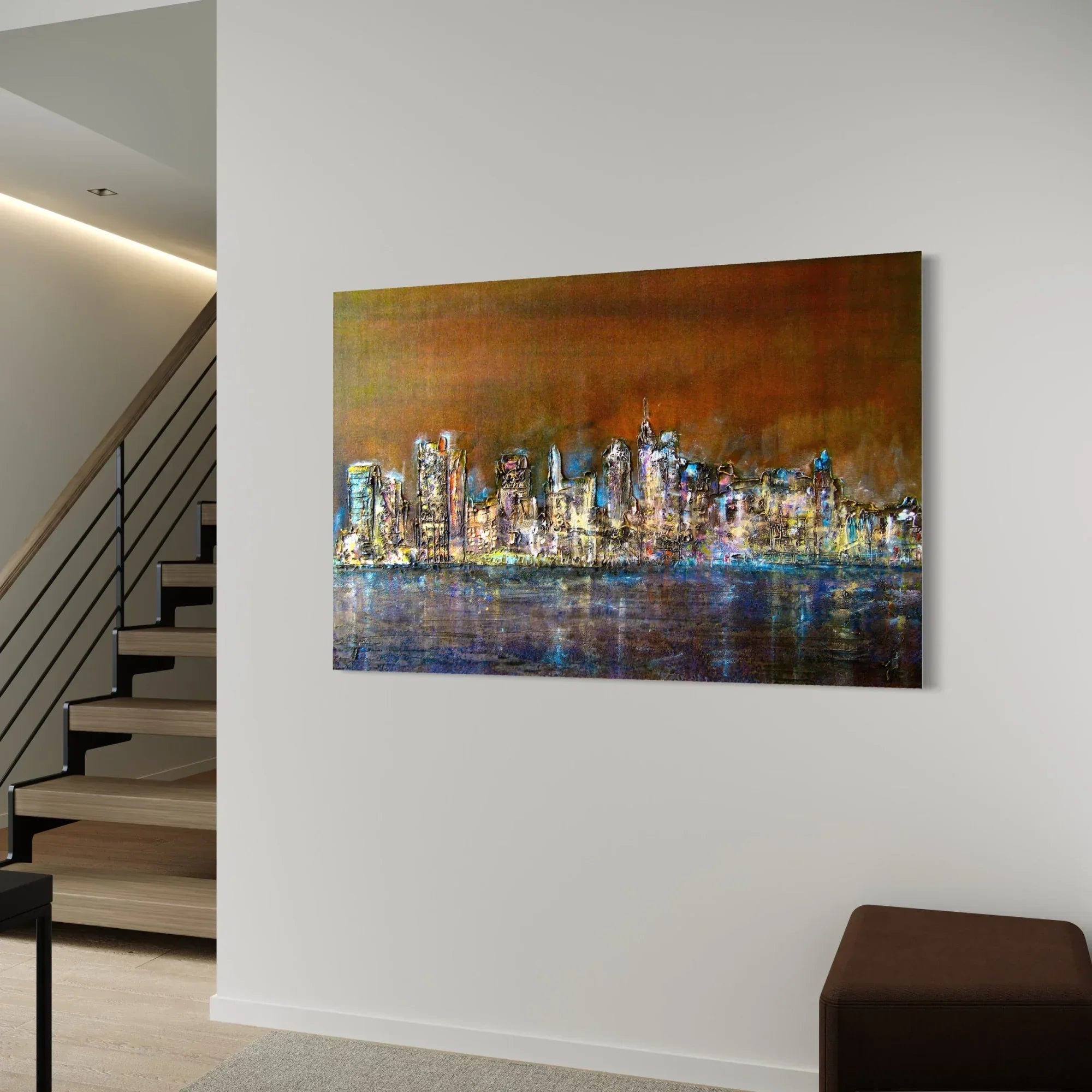 Manhattan Nights  | Statement Interior Wall Art from Scotland