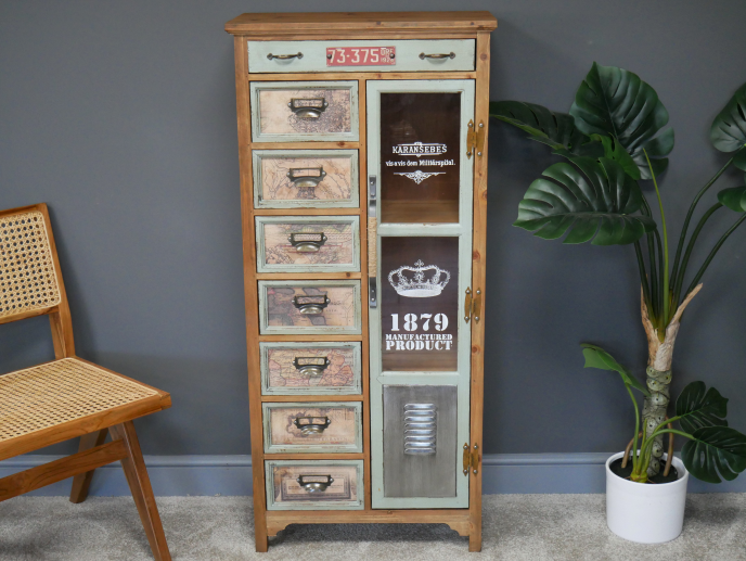 Map Cabinet - The Nancy Smillie Shop - Art, Jewellery & Designer Gifts Glasgow