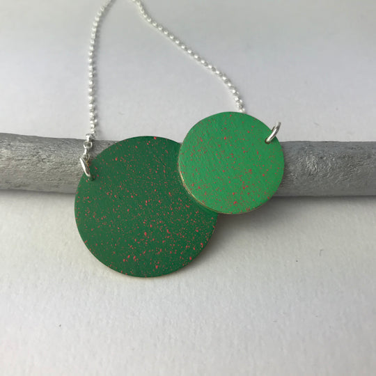 Masca Double Dot Necklace - The Nancy Smillie Shop - Art, Jewellery & Designer Gifts Glasgow
