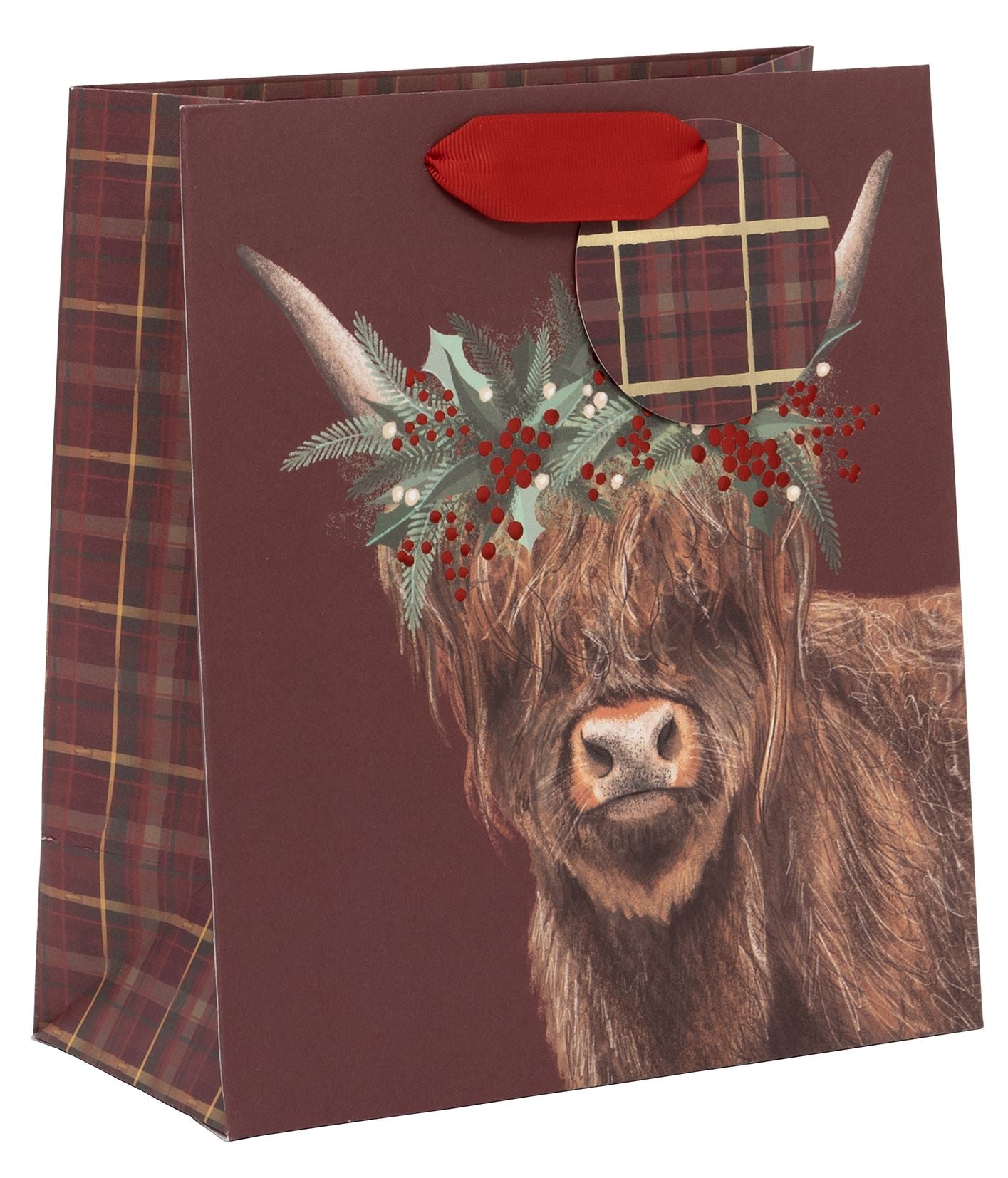 Medium Highland Cow Gift Bag - All our cards! - we can send them for you. - Scotland