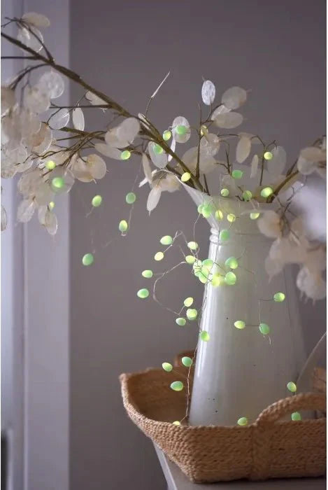 Mint Teardrop Mains String Lights - The Nancy Smillie Shop - Art, Jewellery & Designer Gifts Glasgow
