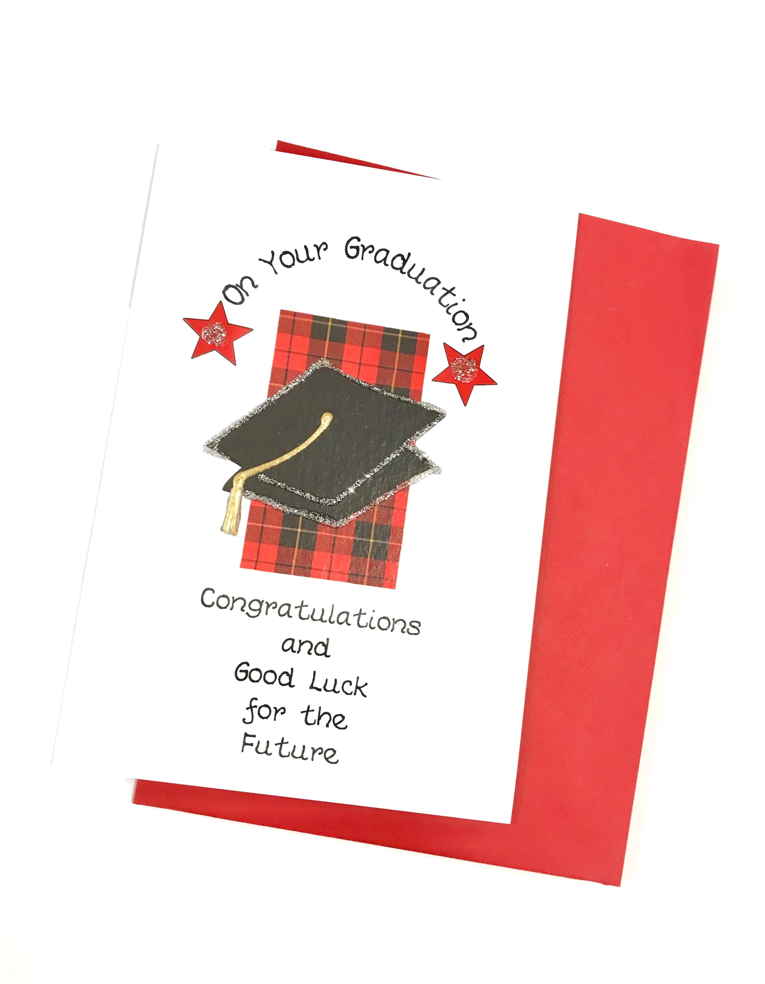 Mortar Board Graduation card - The Nancy Smillie Shop - Art, Jewellery & Designer Gifts Glasgow