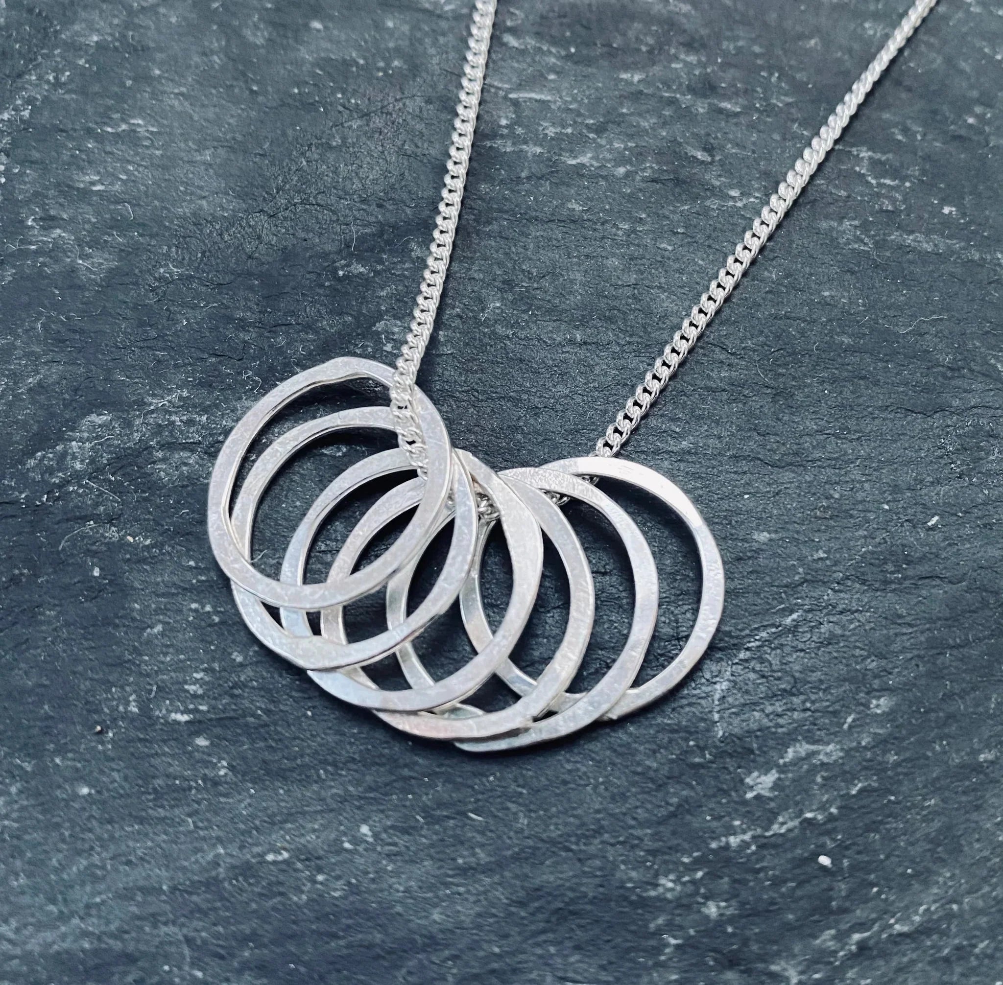 Multi Hoop Pendant - The Nancy Smillie Shop - Art, Jewellery & Designer Gifts Glasgow