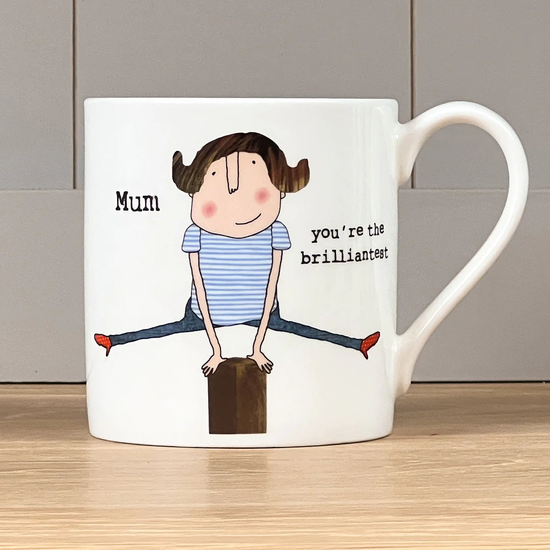 Mum You're Brilliant Mug - The Nancy Smillie Shop - Art, Jewellery & Designer Gifts Glasgow