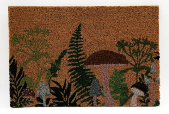 Mushroom Doormat - The Nancy Smillie Shop - Art, Jewellery & Designer Gifts Glasgow