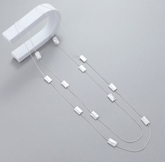 Long Rectangular Necklace