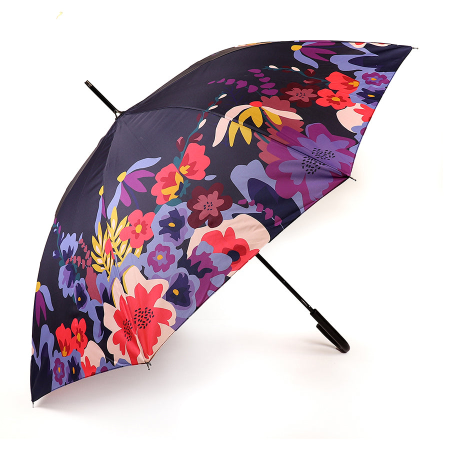 Navy Floral Print Umbrella - ALL ITEMS - Scotland