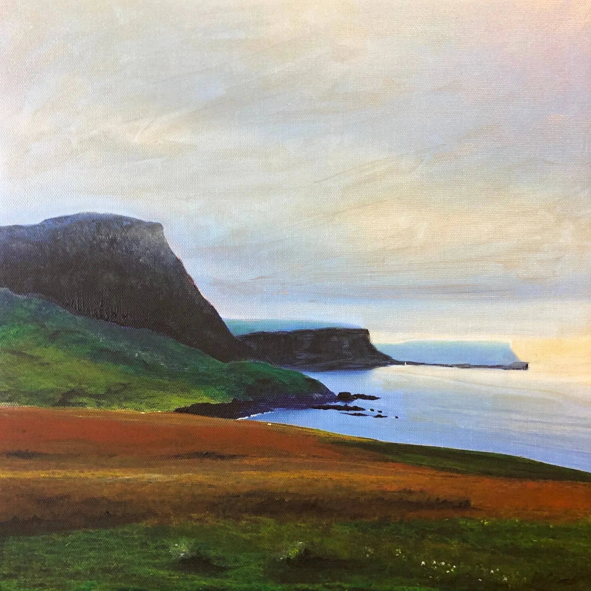Neist Point Cliffs  | Statement Interior Wall Art from Scotland