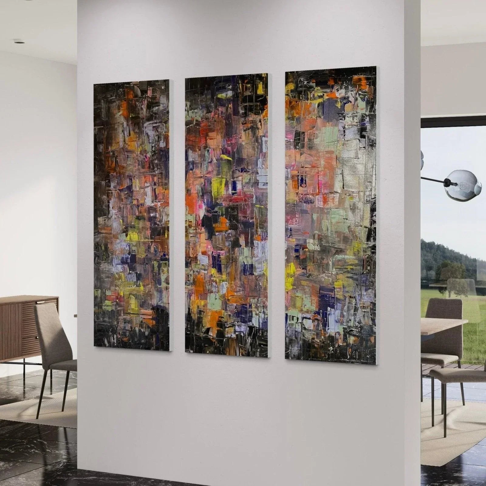 Never Enough Triptych | Statement Interior Wall Art from Scotland - All Prints
