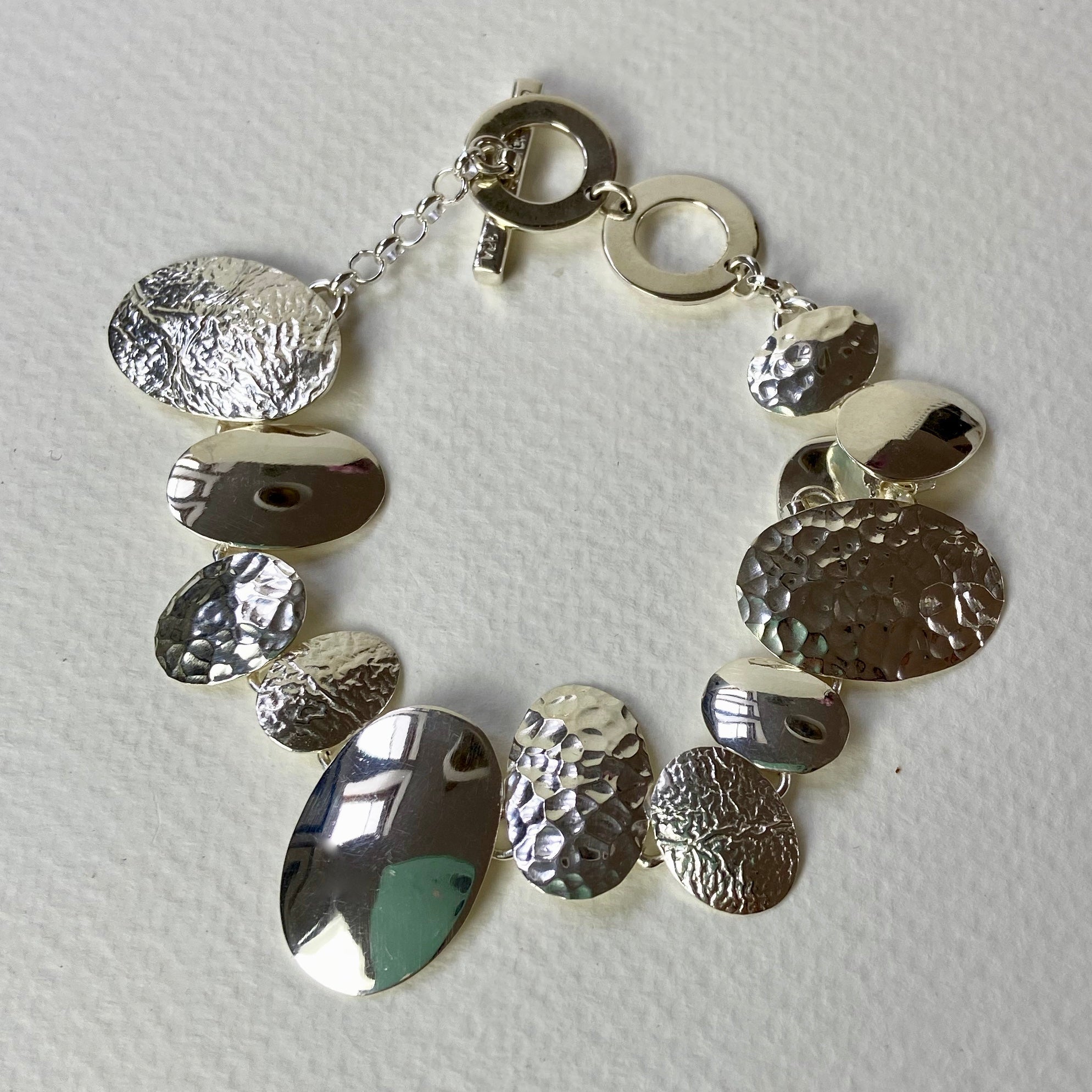New Oval Stepping Stone Bracelet - The Nancy Smillie Shop - Art, Jewellery & Designer Gifts Glasgow