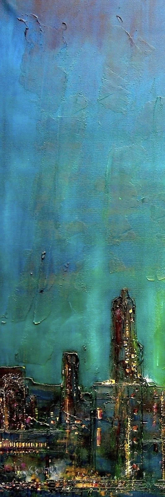 New York Nights Triptych | Statement Interior Wall Art from Scotland - All Prints