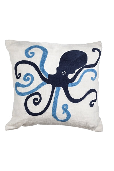 Octopus Cushion - The Nancy Smillie Shop - Art, Jewellery & Designer Gifts Glasgow