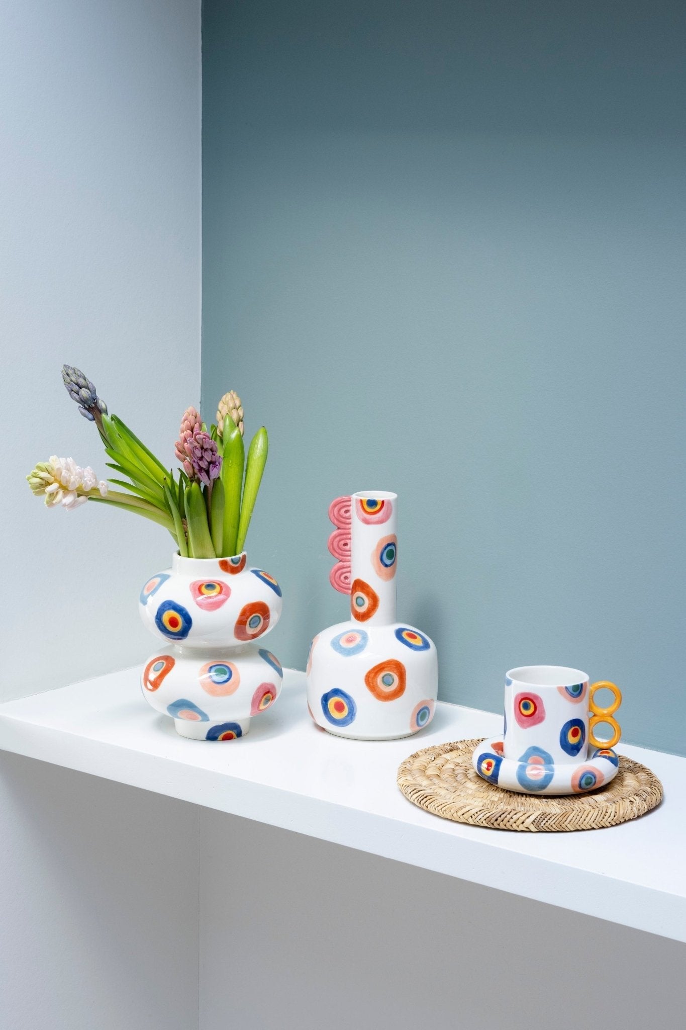 Ojos Vivos Sara Mug - The Nancy Smillie Shop - Art, Jewellery & Designer Gifts Glasgow