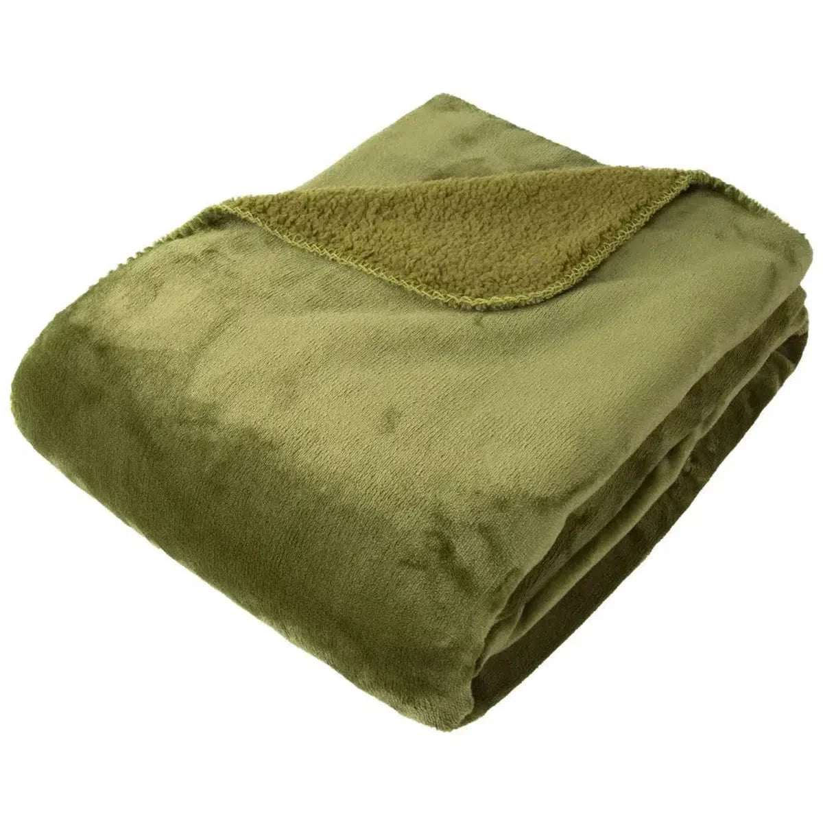 Olive Softest Cosy Throw - All House & Home - Scotland