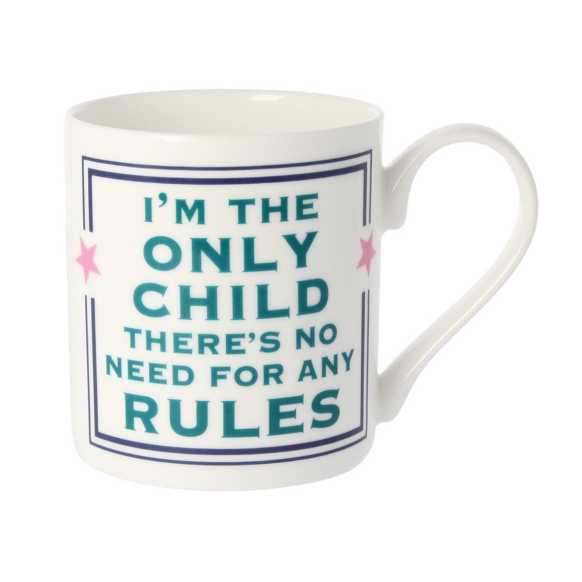 Only Child Mug - The Nancy Smillie Shop - Art, Jewellery & Designer Gifts Glasgow