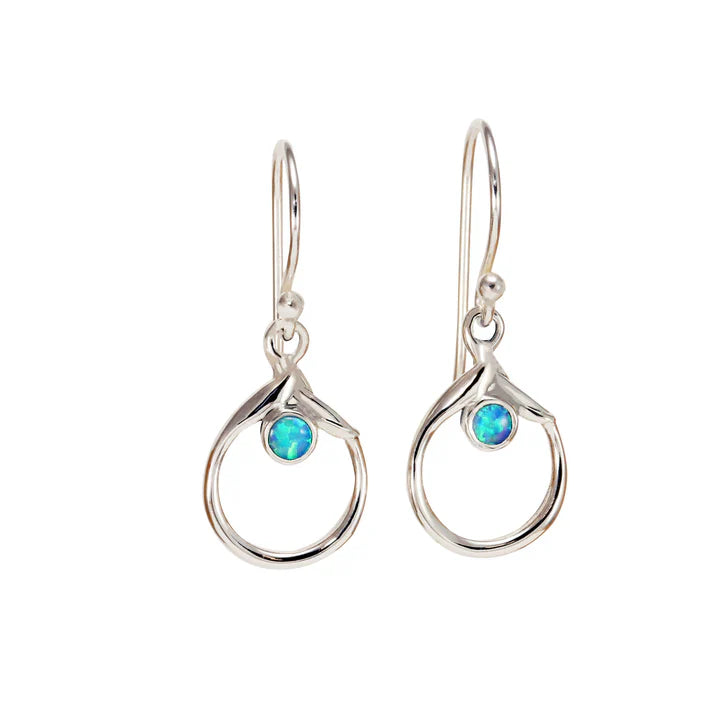 Opal Drop Earrings - Jewellery - Scotland