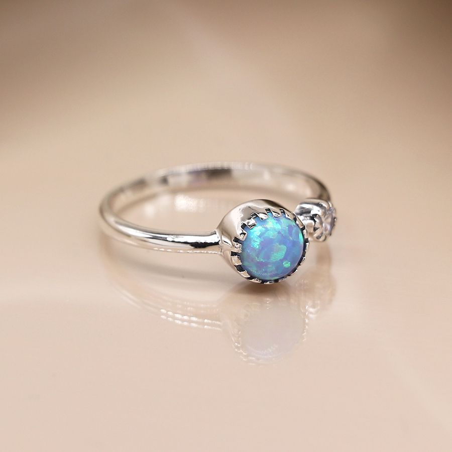 Opal Ring - The Nancy Smillie Shop - Art, Jewellery & Designer Gifts Glasgow
