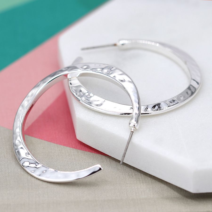 Open Hoop Earrings - The Nancy Smillie Shop - Art, Jewellery & Designer Gifts Glasgow