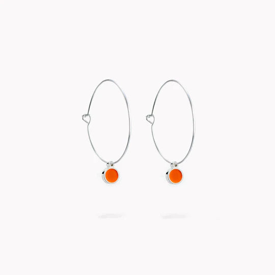 Orange Coast Earrings - The Nancy Smillie Shop - Art, Jewellery & Designer Gifts Glasgow