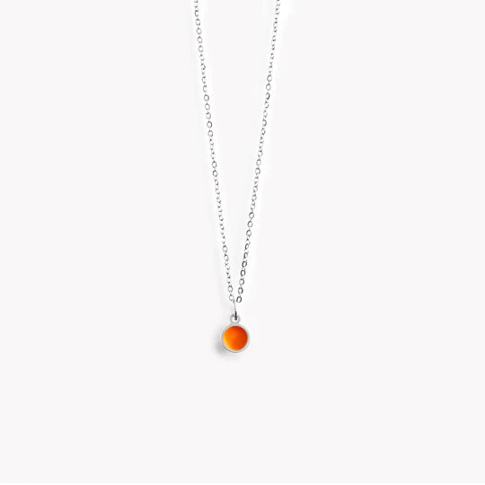 Orange Coast Necklace - The Nancy Smillie Shop - Art, Jewellery & Designer Gifts Glasgow