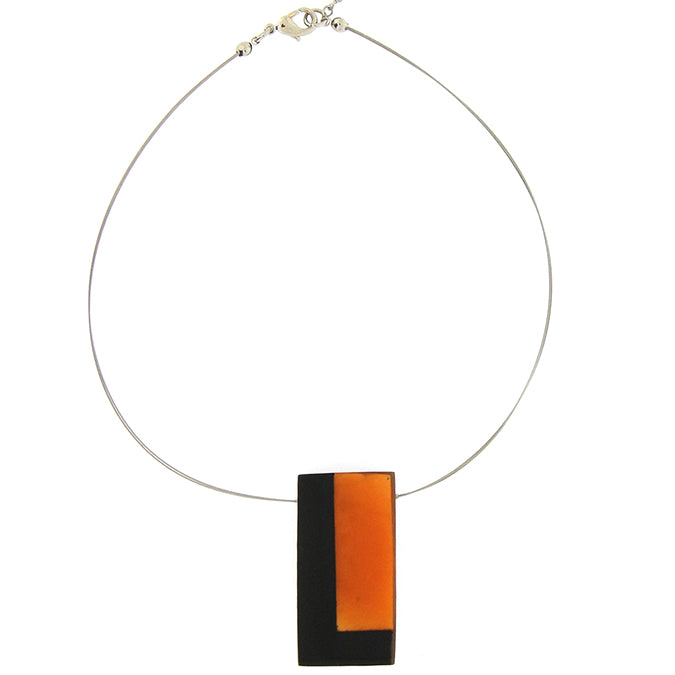 Orange Necklace - The Nancy Smillie Shop - Art, Jewellery & Designer Gifts Glasgow