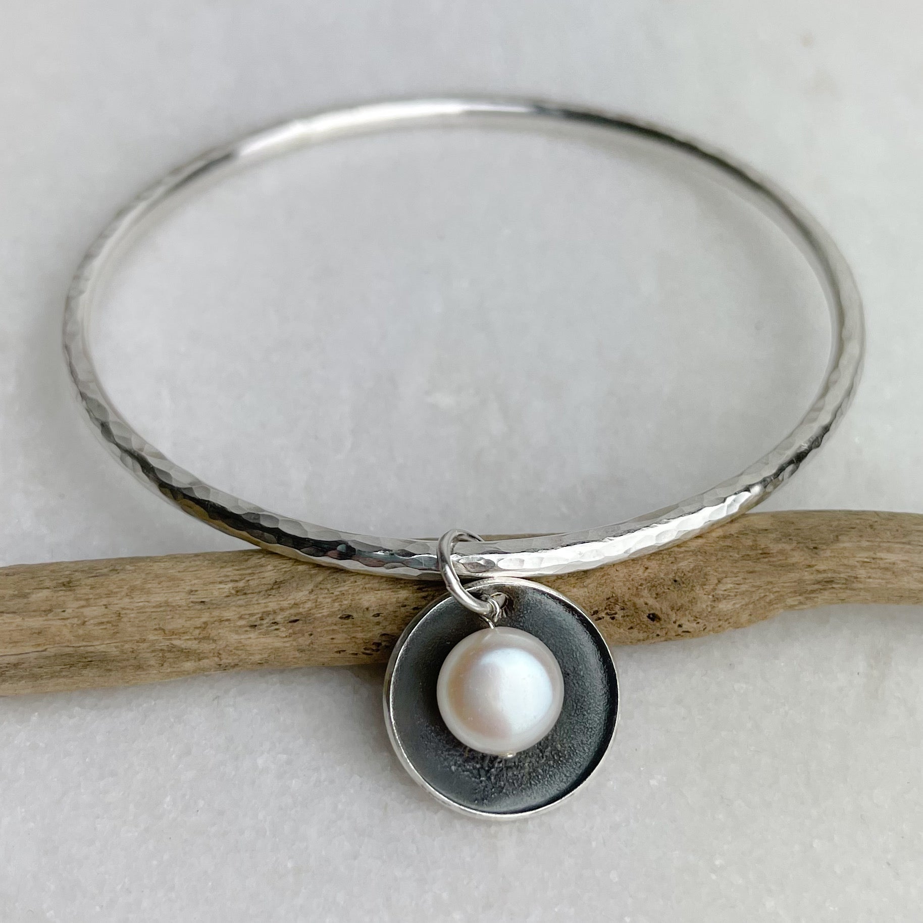 Oyster Bangle - The Nancy Smillie Shop - Art, Jewellery & Designer Gifts Glasgow