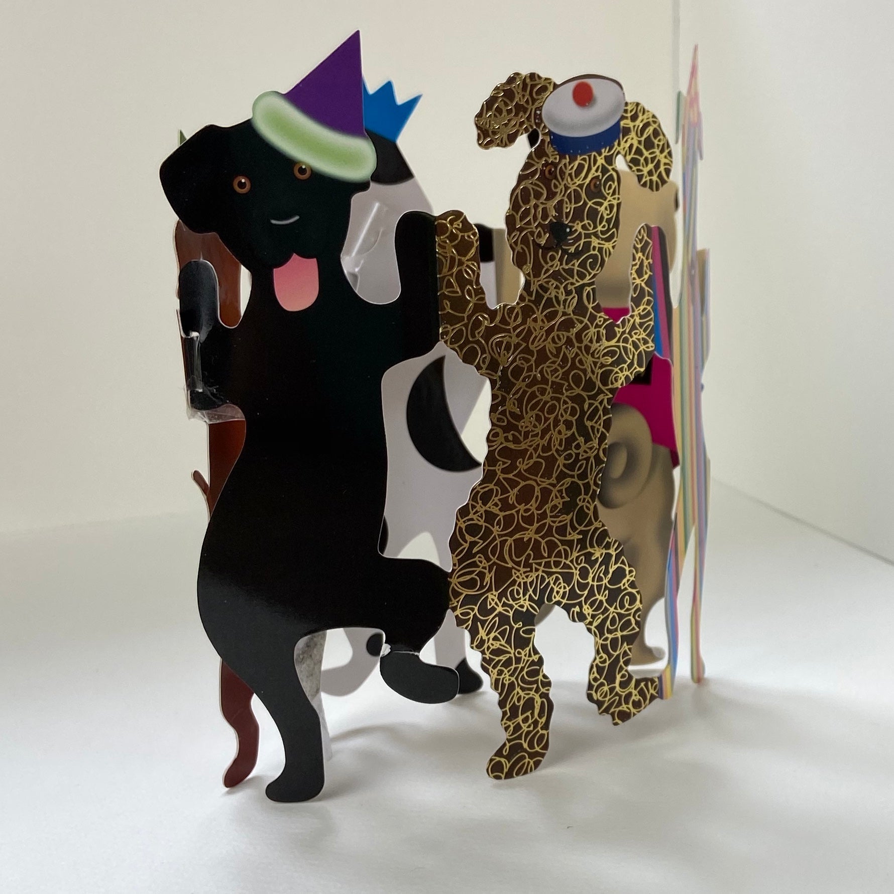 Party Dogs Card - The Nancy Smillie Shop - Art, Jewellery & Designer Gifts Glasgow