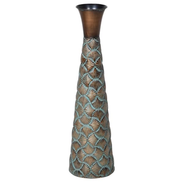 Patterned Metallic Vase - The Nancy Smillie Shop - Art, Jewellery & Designer Gifts Glasgow