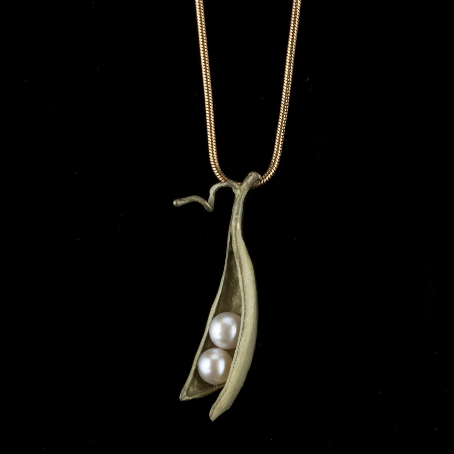 Pea Pod Necklace - The Nancy Smillie Shop - Art, Jewellery & Designer Gifts Glasgow