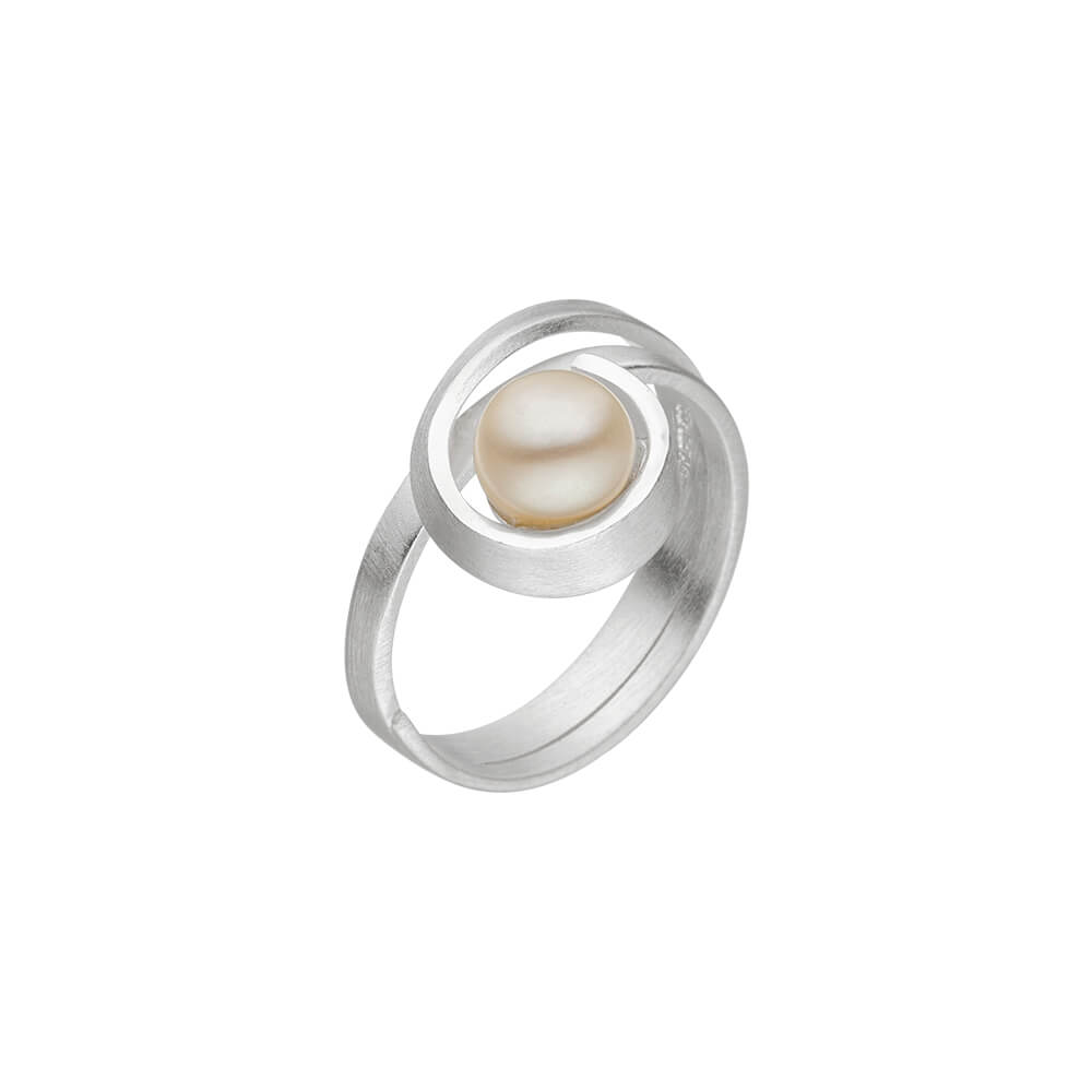 Pearl Wound Ring - The Nancy Smillie Shop - Art, Jewellery & Designer Gifts Glasgow