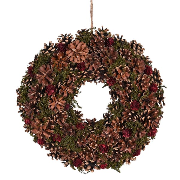 Pinecone Wreath - The Nancy Smillie Shop - Art, Jewellery & Designer Gifts Glasgow