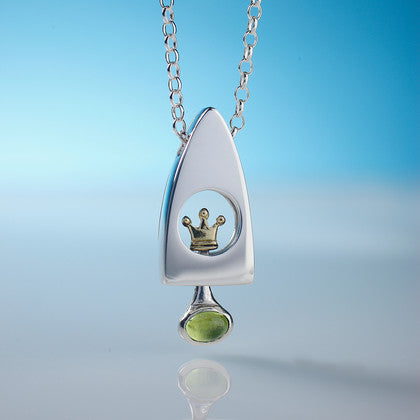 Princess And The Pea Pendant - The Nancy Smillie Shop - Art, Jewellery & Designer Gifts Glasgow