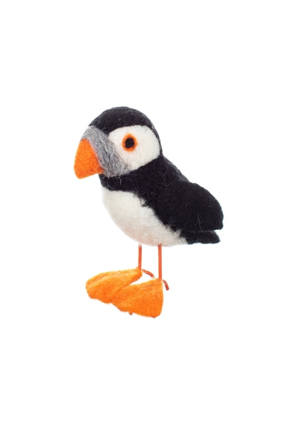 Pure Wool Puffin - The Nancy Smillie Shop - Art, Jewellery & Designer Gifts Glasgow