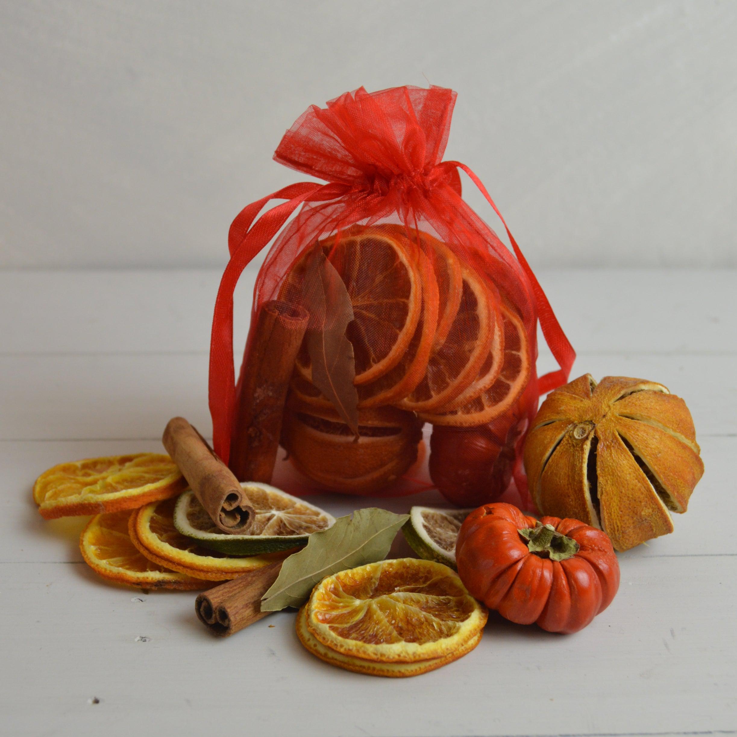 Red Fruit Organza Bag - The Nancy Smillie Shop - Art, Jewellery & Designer Gifts Glasgow