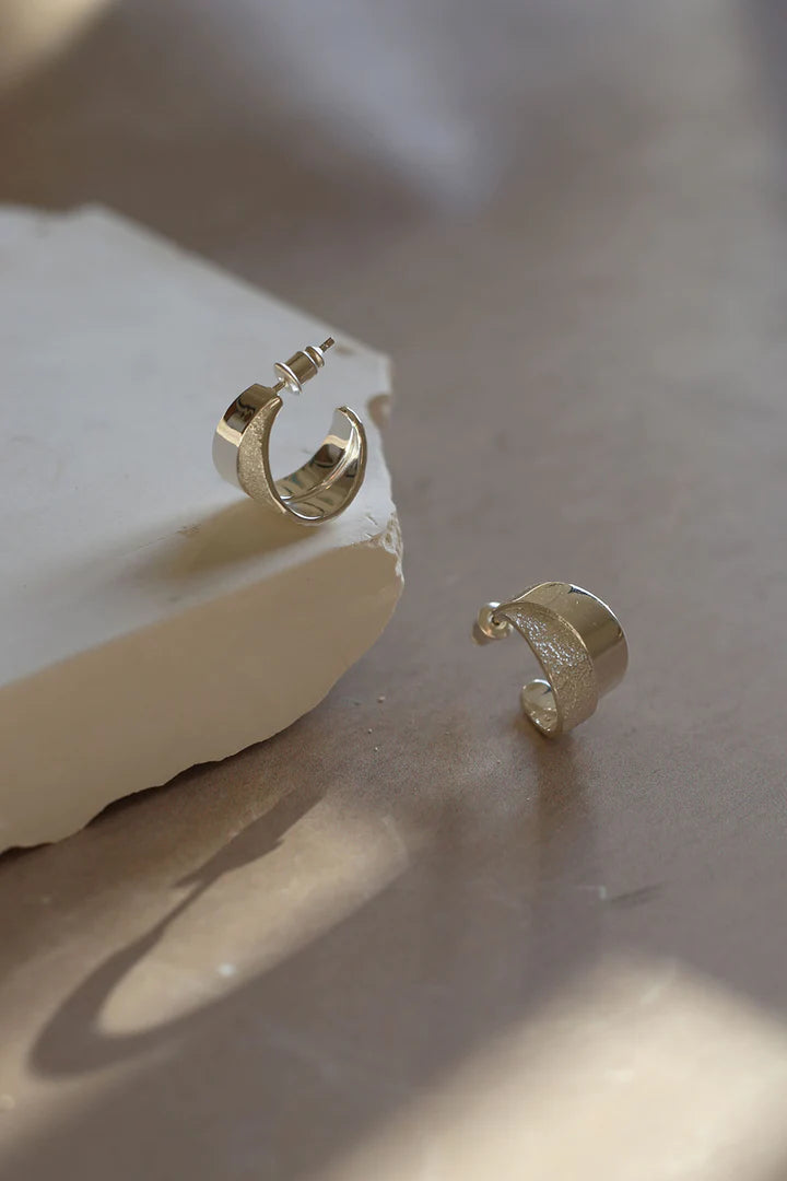 Reflect Earrings Silver - The Nancy Smillie Shop - Art, Jewellery & Designer Gifts Glasgow