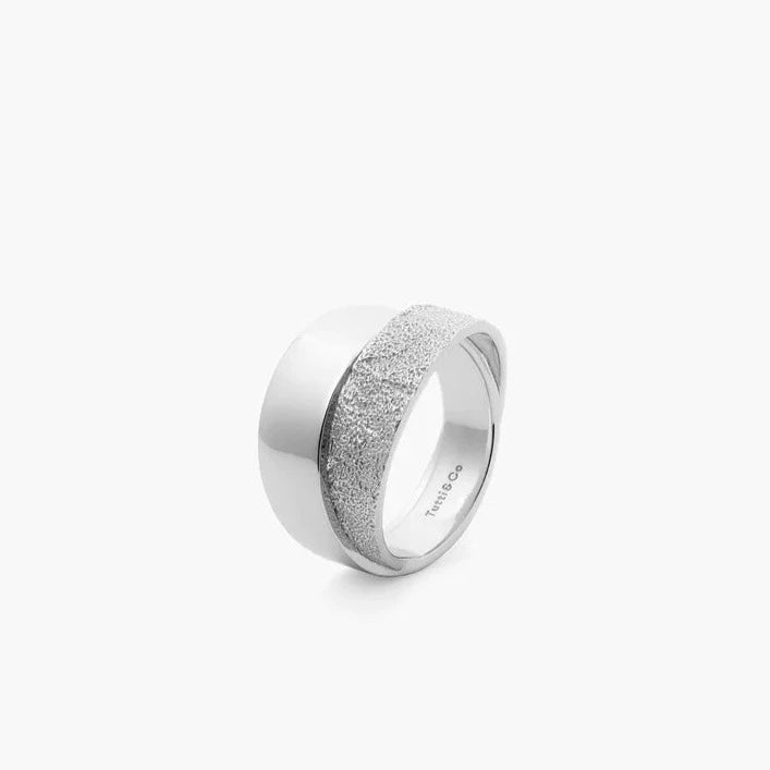 Reflect Ring Silver - The Nancy Smillie Shop - Art, Jewellery & Designer Gifts Glasgow