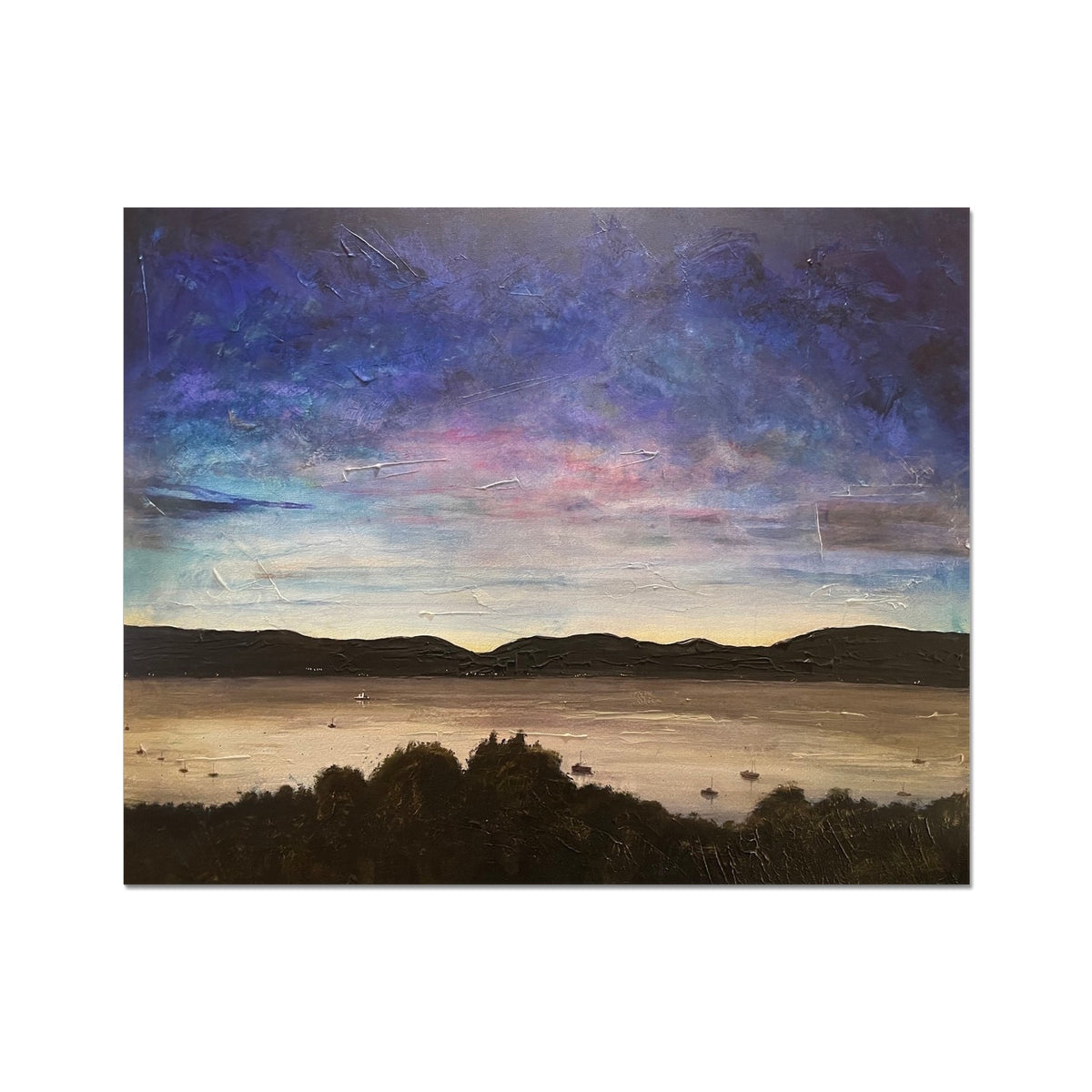 River Clyde Twilight Artist Proof Collector Print - All Art Prints - Scotland