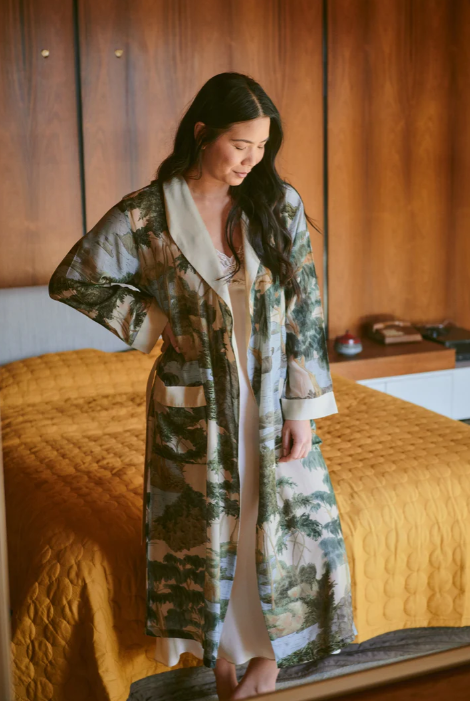 Rivers and trees Natural Gown