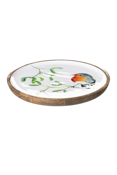 Robin 30cm Tray | The Nancy Smillie Shop - Art, Jewellery & Designer Gifts Glasgow Scotland