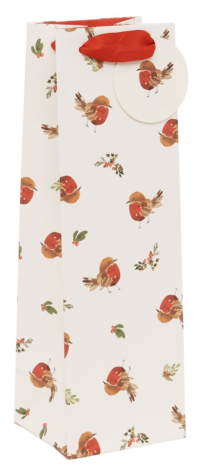 Robin bottle gift bag - All our cards! - we can send them for you. - Scotland