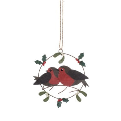 Robins In Ring - The Nancy Smillie Shop - Art, Jewellery & Designer Gifts Glasgow