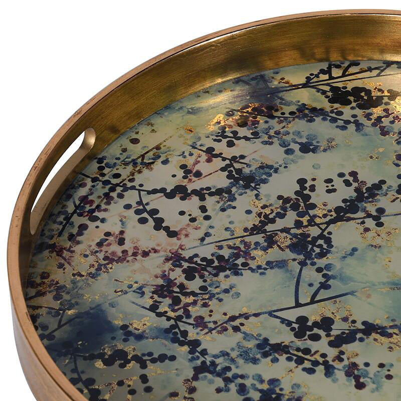 Round Blossom Tray - The Nancy Smillie Shop - Art, Jewellery & Designer Gifts Glasgow