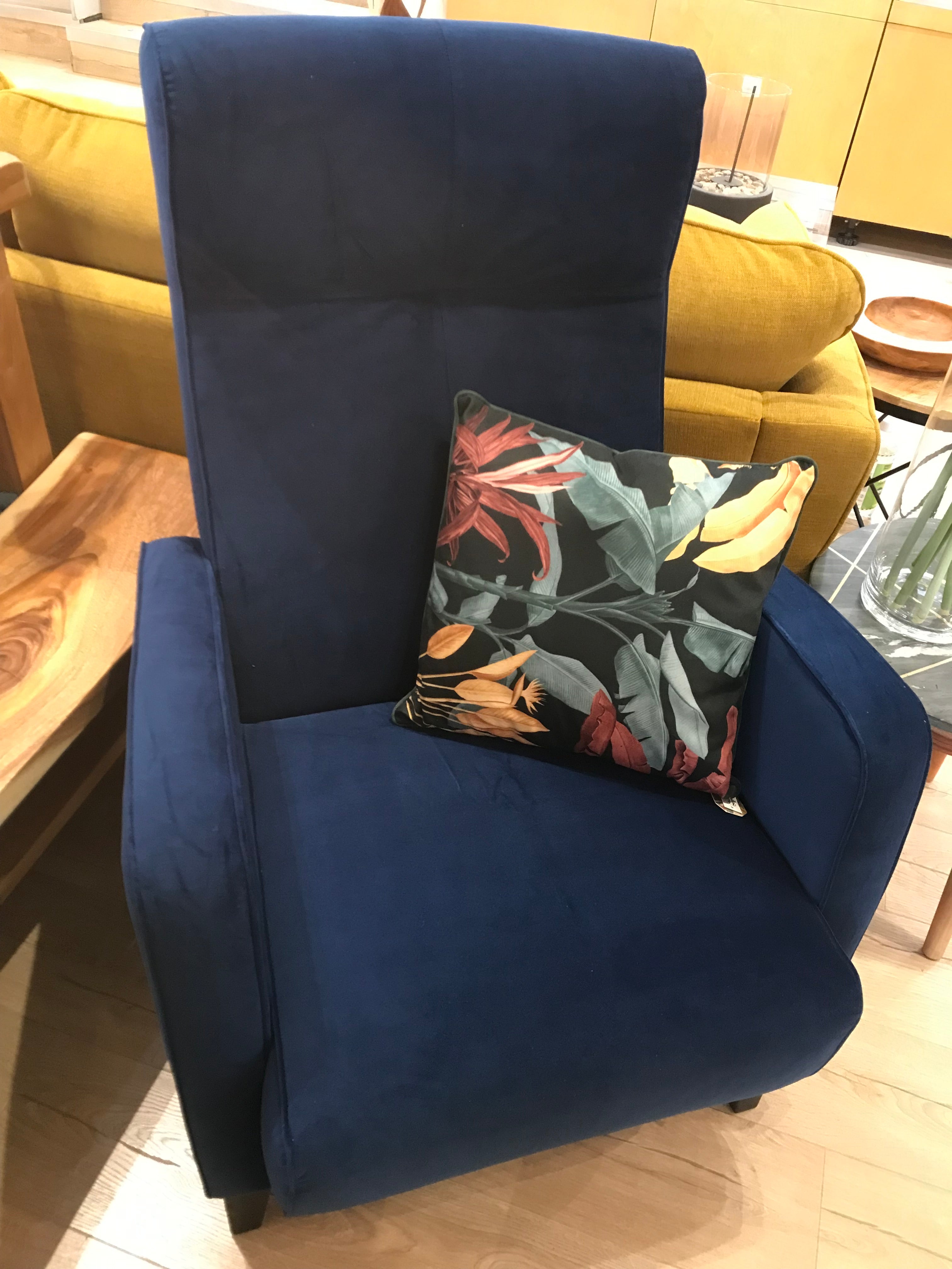 Royal Blue Kevin Chair - The Nancy Smillie Shop - Art, Jewellery & Designer Gifts Glasgow