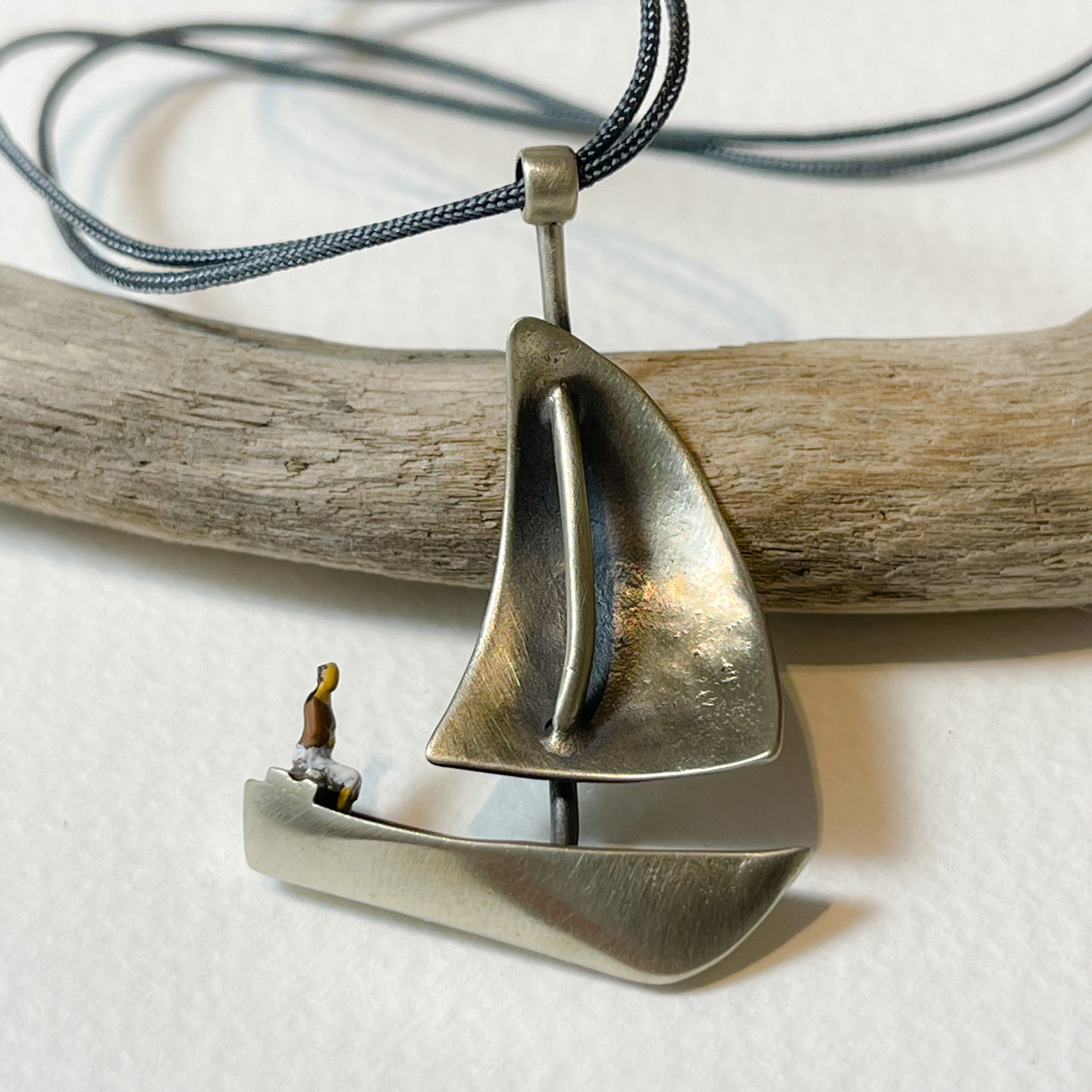 Sailboat Necklace - The Nancy Smillie Shop - Art, Jewellery & Designer Gifts Glasgow