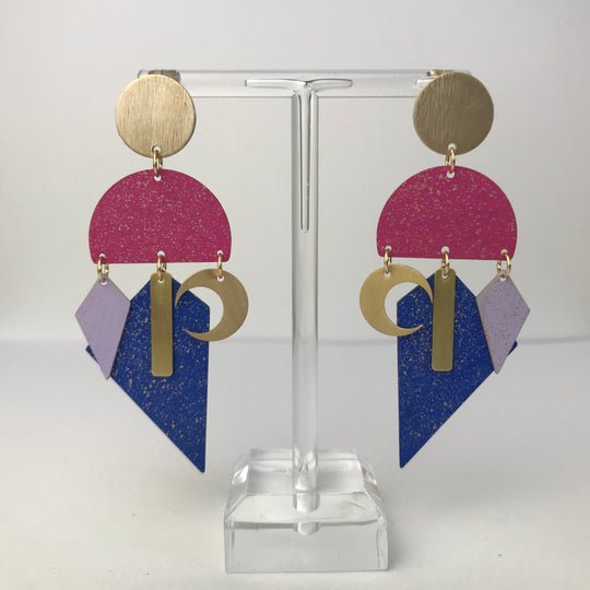 Santa Cruz Carnival Earrings - The Nancy Smillie Shop - Art, Jewellery & Designer Gifts Glasgow